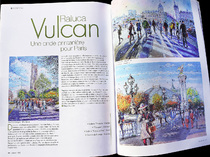 "Une Onde Printanière sur Paris"-2 pages